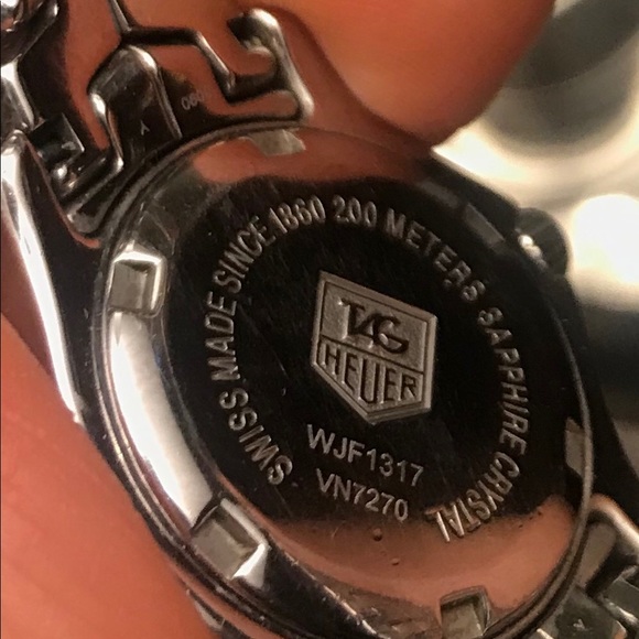 Tag Heuer ladies sports watch w diamonds - Picture 3 of 4
